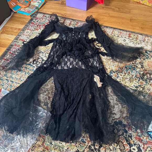 lacemade Dresses & Skirts - Lace made gothic corset dress